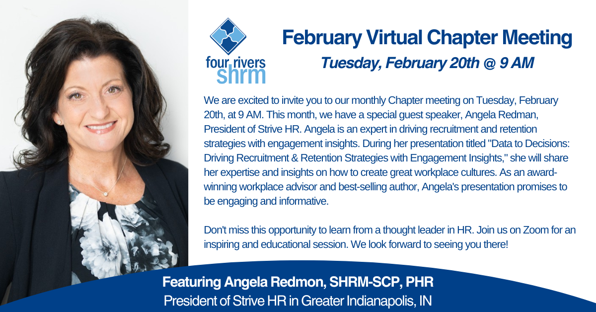 February 2024 Chapter Meeting Four Rivers SHRM